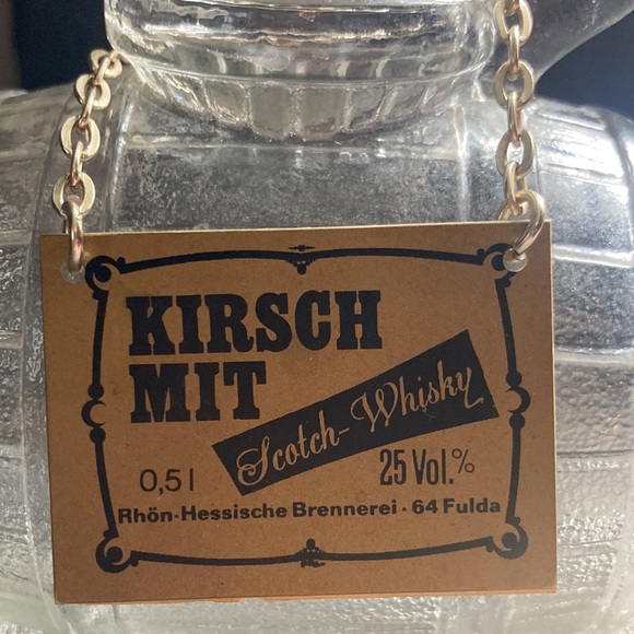 Vintage, Glass Barrel, KIRSCH MIT , Scotch Whiskey Barrel - Picture 3 of 7